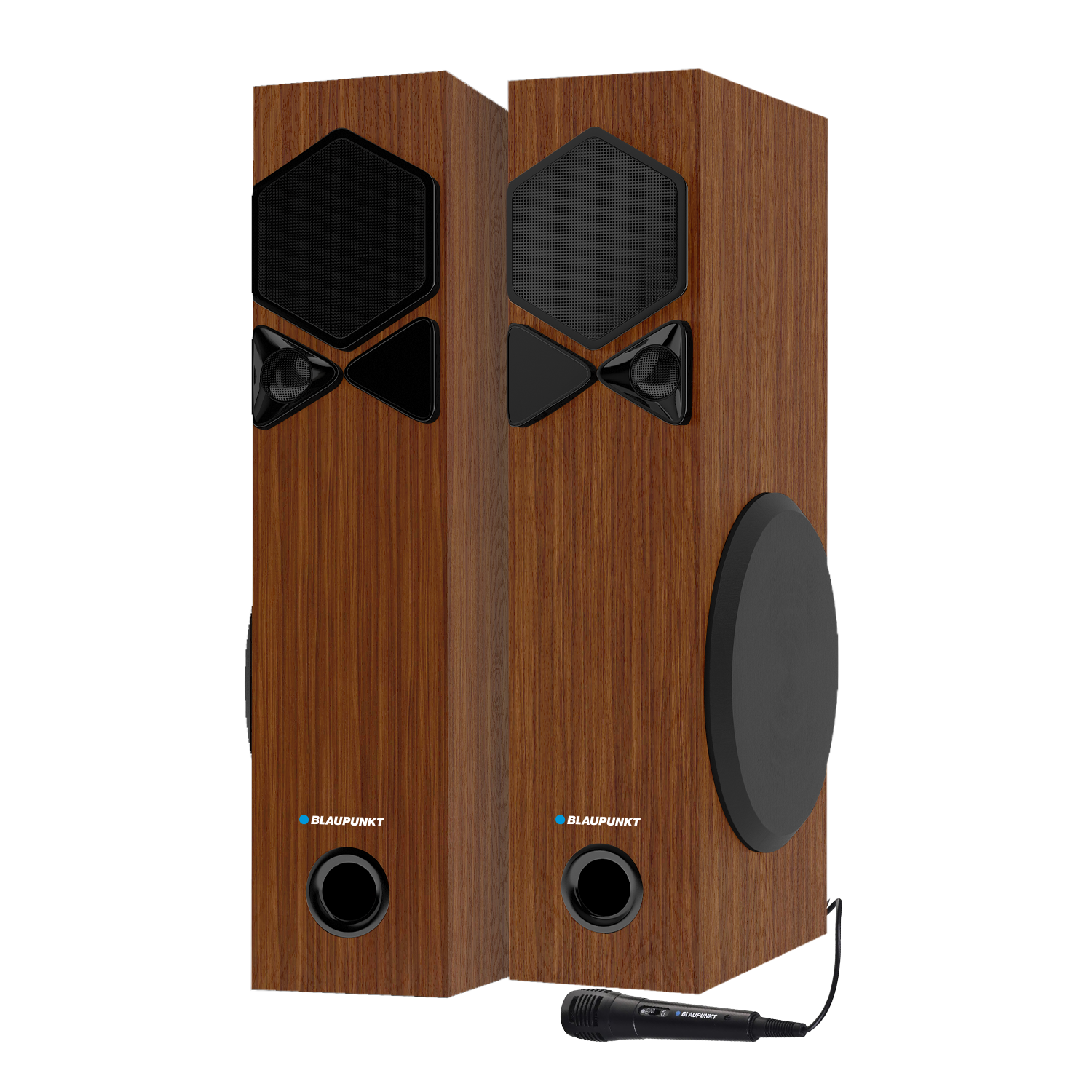 Refurbished Tower Speaker Rock & Roll TSP by Blaupunkt (Brown)