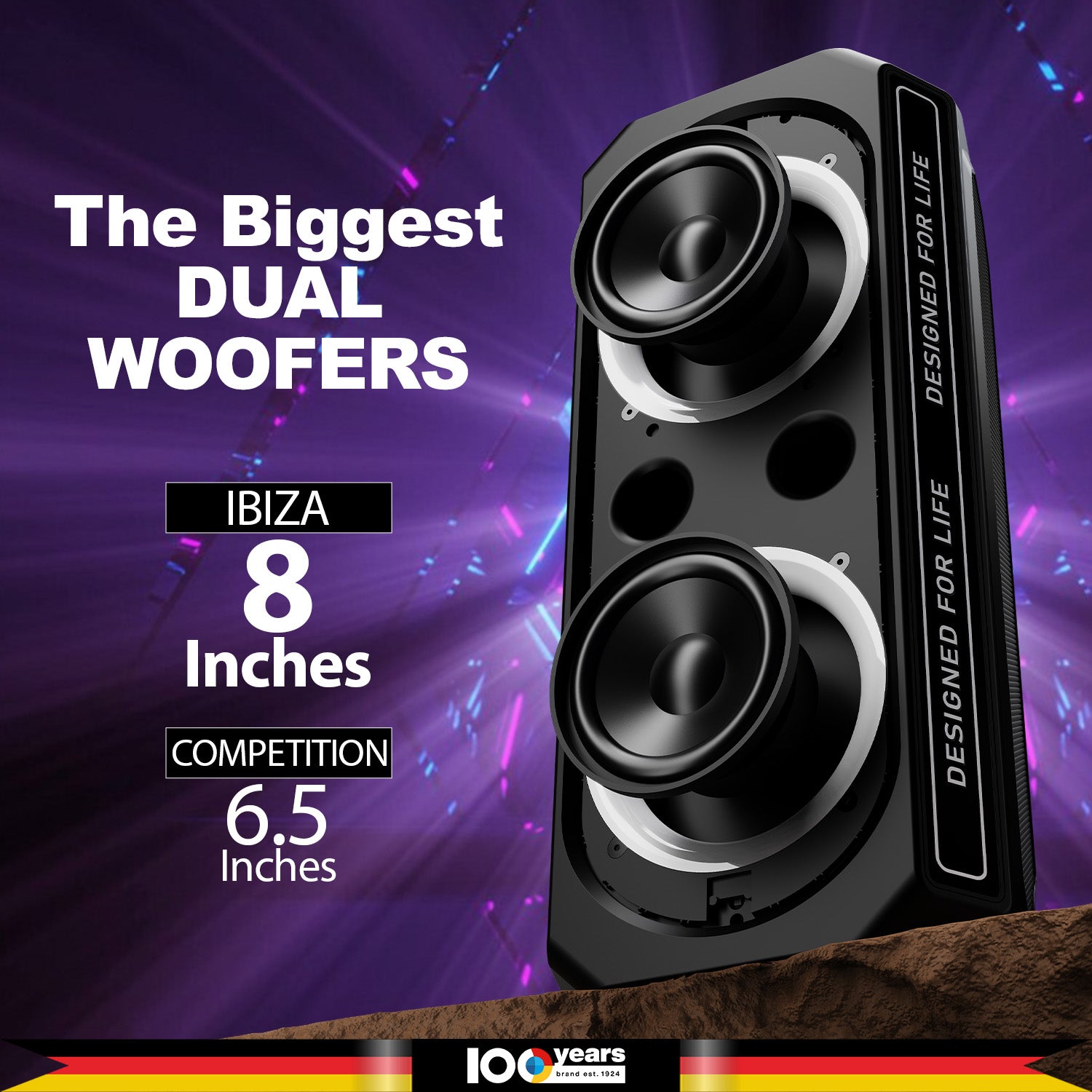Premium Party Speaker Rock & Roll Ibiza by Blaupunkt