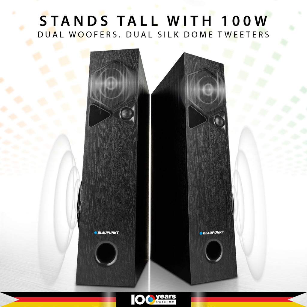 Refurbished Tower Speaker Rock & Roll TSP by Blaupunkt (Black)