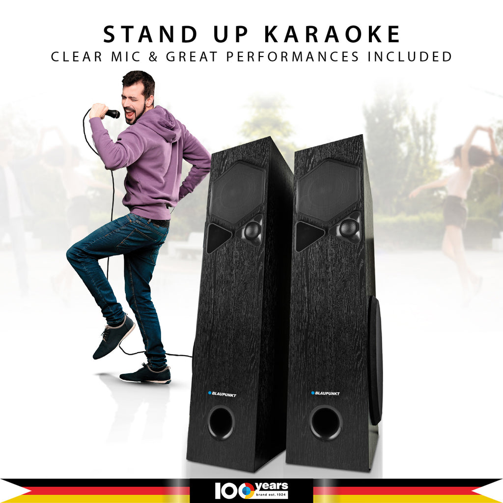 Refurbished Tower Speaker Rock & Roll TSP by Blaupunkt (Black)