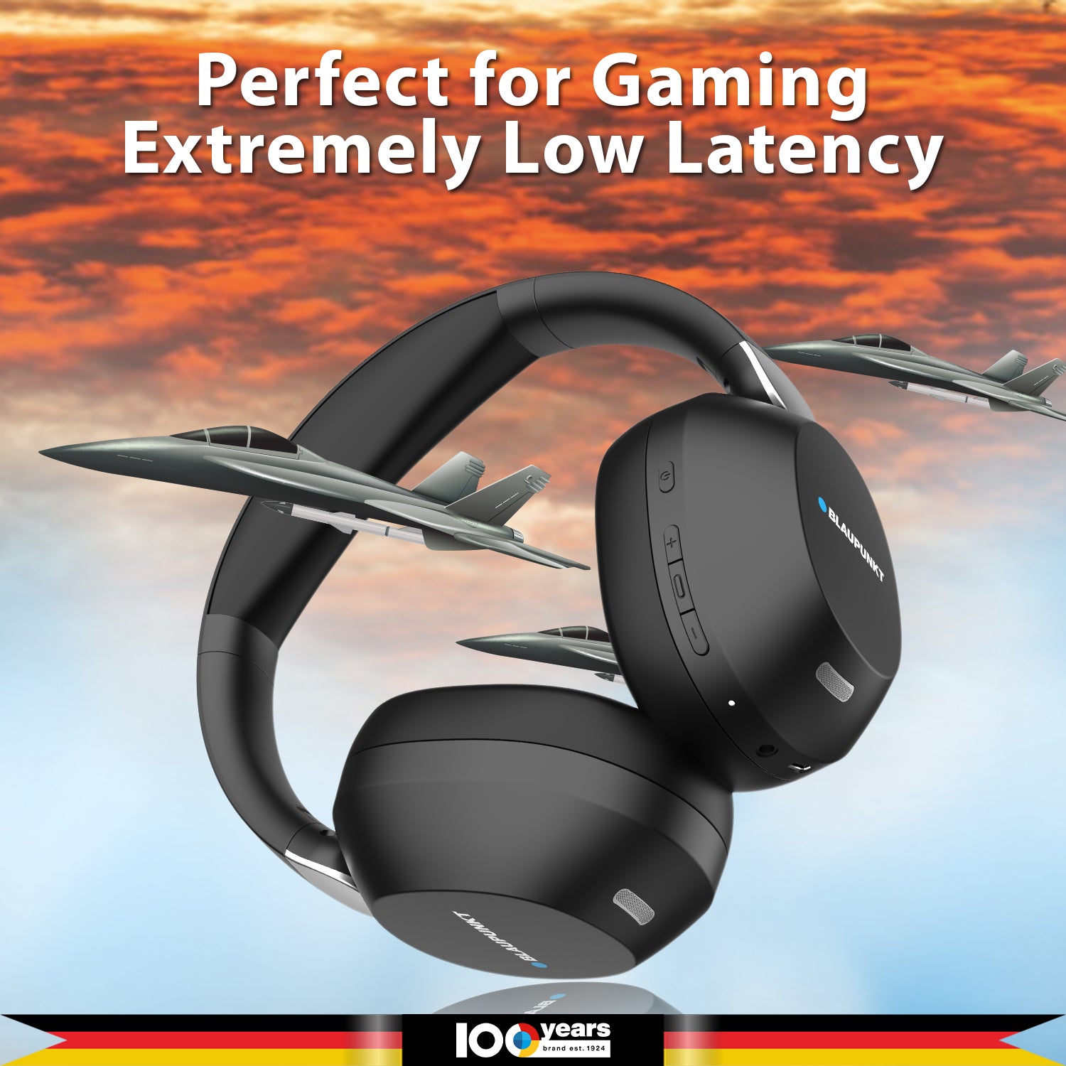 Premium Hybrid ANC Over Ear Headphone BH61 by Blaupunkt
