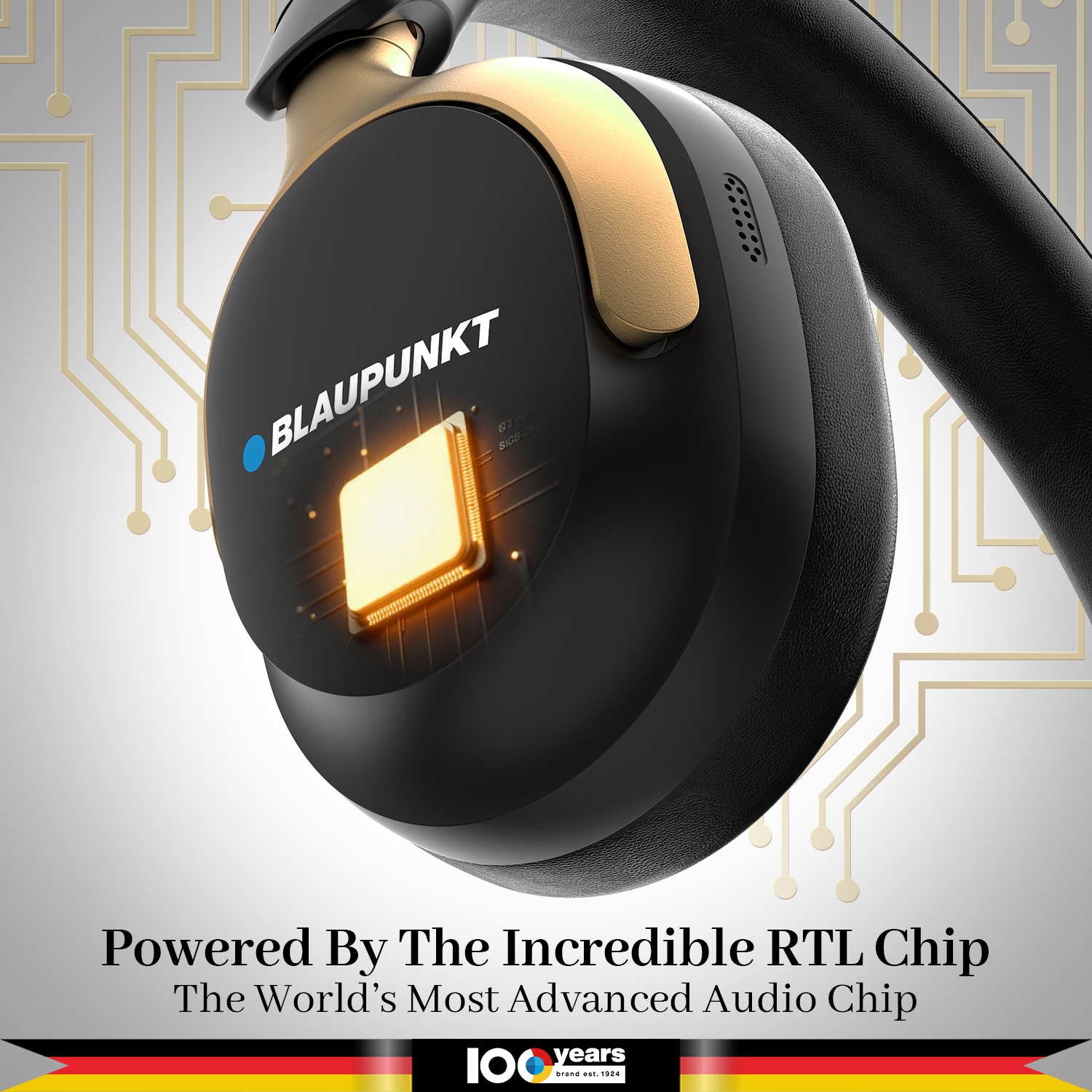 Premium Gyro Head Tracking Headphone BH71 by Blaupunkt