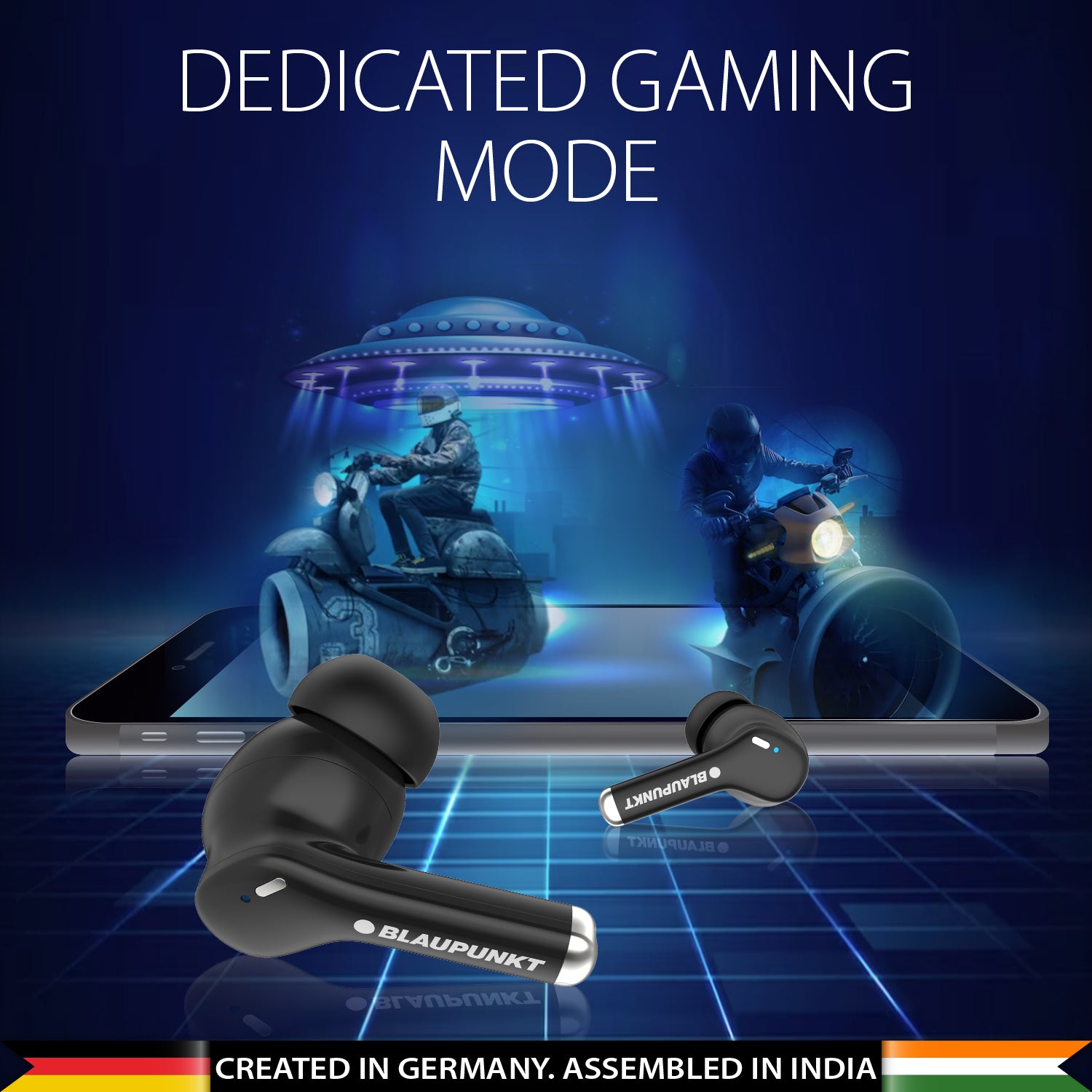 Refurbished Earbuds BTW100 Xtreme by Blaupunkt (BK)