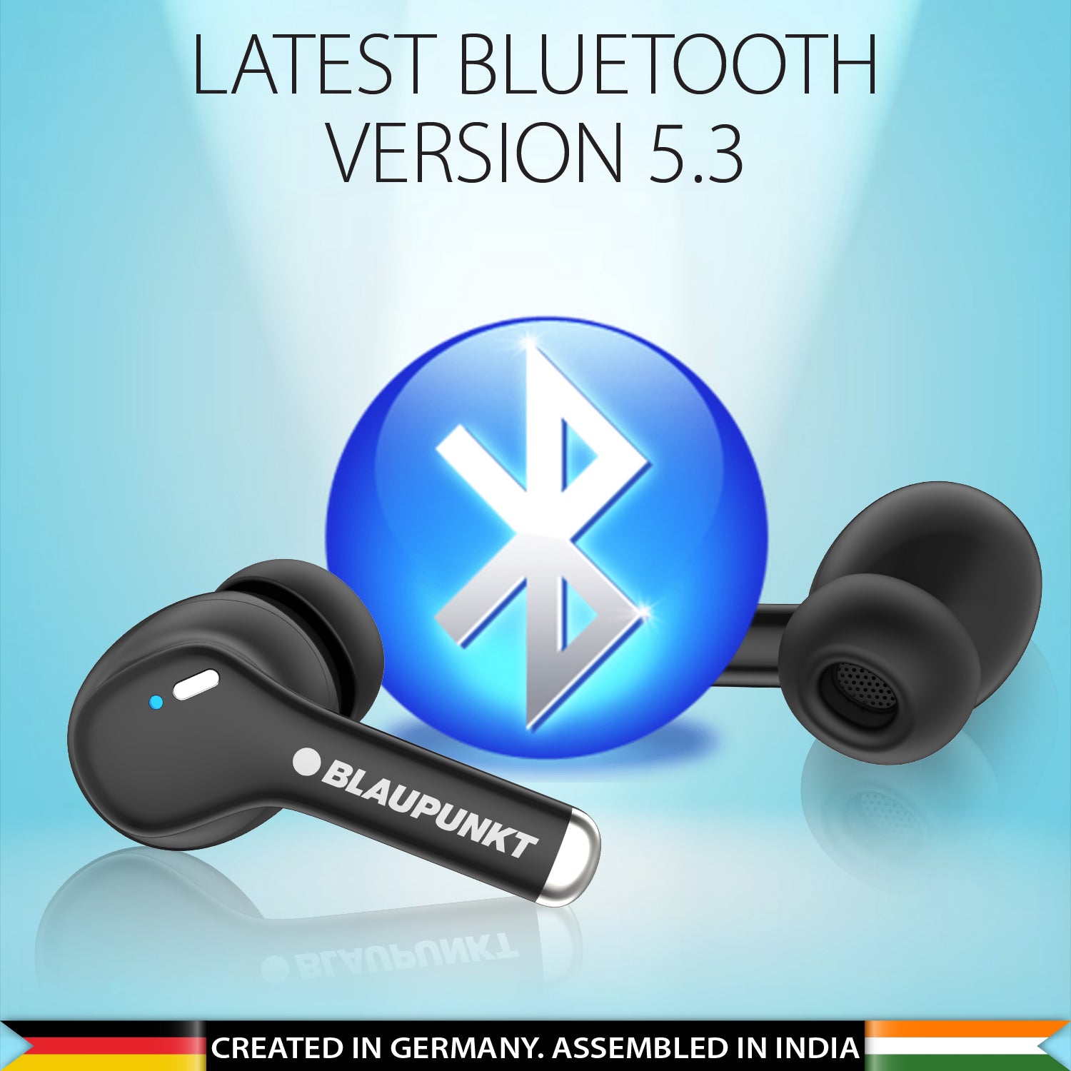 Refurbished Earbuds BTW100 Xtreme by Blaupunkt (BK)