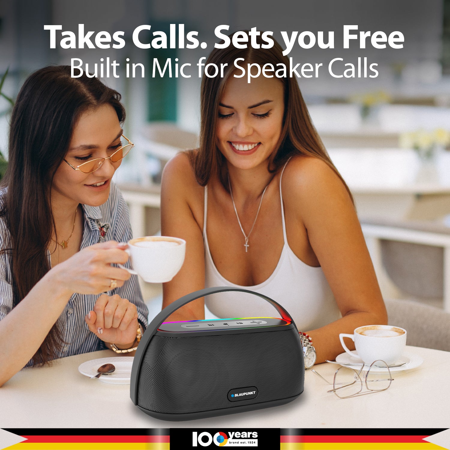 Portable Bluetooth Speaker Atomik Grab by Blaupunkt