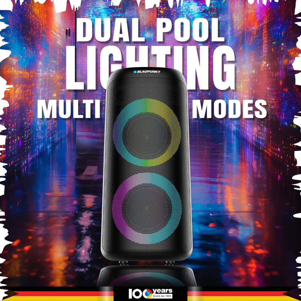 Outdoor Party Speaker Rock & Roll RAVE by Blaupunkt