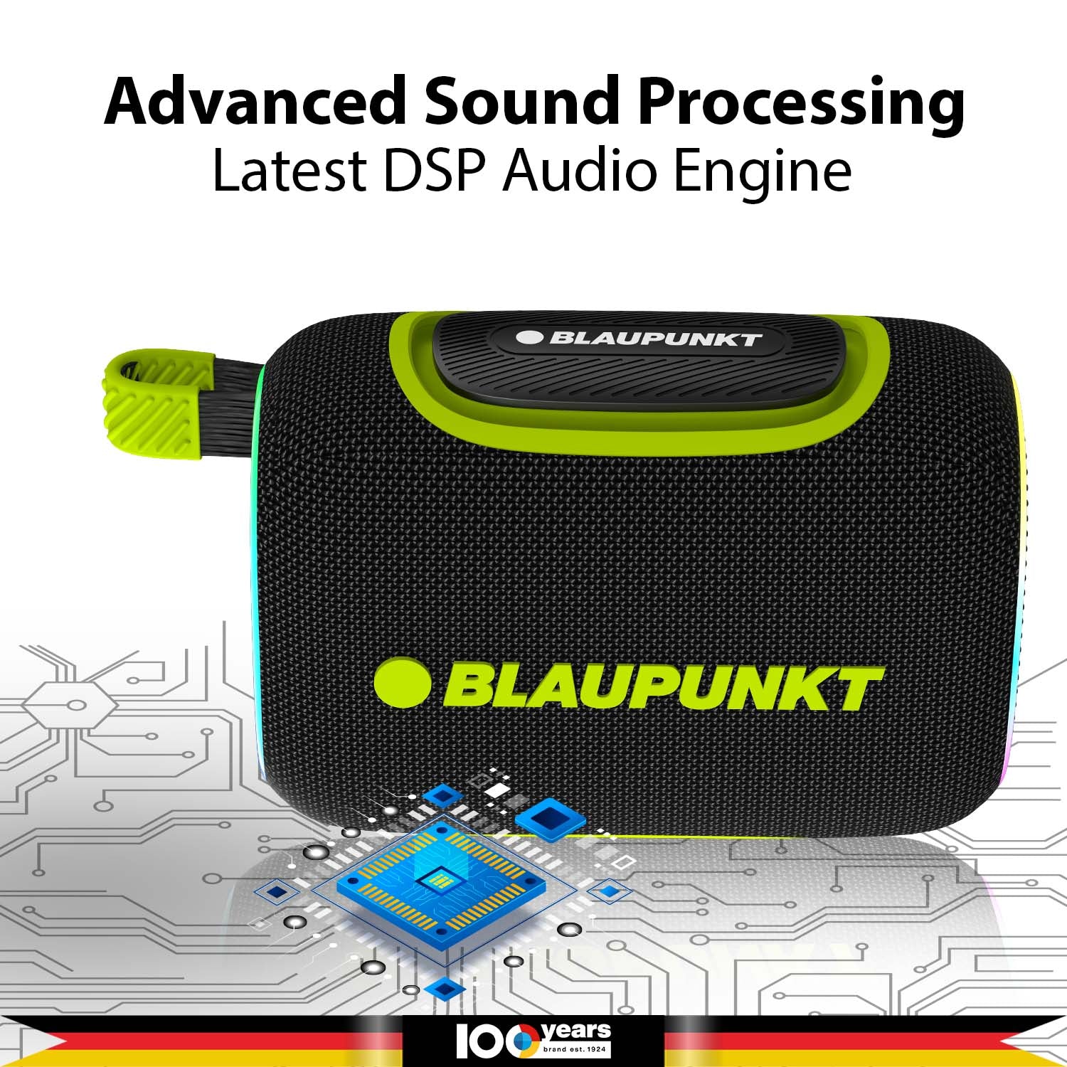 Portable BT Speaker ATOMIK OMG ATOM by Blaupunkt