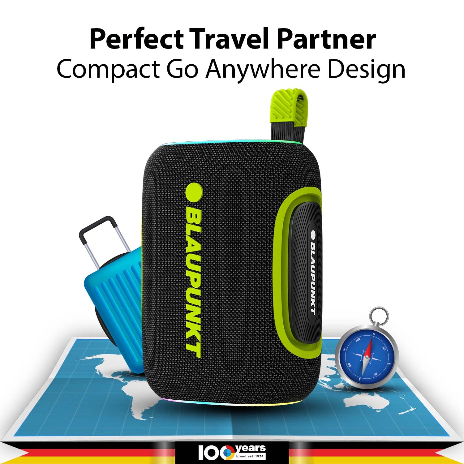 Portable BT Speaker ATOMIK OMG ATOM by Blaupunkt